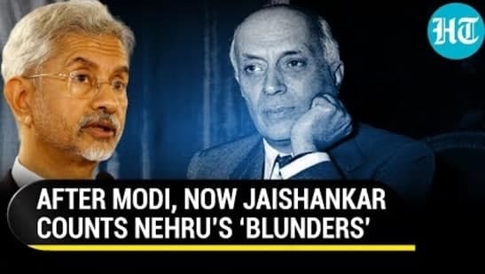 AFTER MODI, NOW JAISHANKAR COUNTS NEHRU’S ‘BLUNDERS’ 