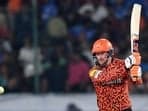 Sunrisers Hyderabad's Heinrich Klaasen plays a shot during the Indian Premier League (IPL) Twenty20 cricket match between Sunrisers Hyderabad and Mumbai Indians