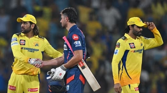 Half-centuries from KL Rahul and Quinton de Kock helped LSG cruise to victory over CSK despite MS Dhoni's late fireworks during the five-time champions' innings. CSK scored 176/6 batting first and LSG chased the target down with an over to spare.&nbsp;