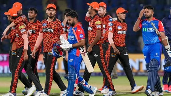 Sunrisers Hyderabad (266/7) registered a massive 67-run win over Delhi Capitals (199) to move to the second spot on the points table with five wins in seven matches.