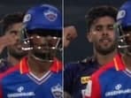 KKR fast bowler Harshit Rana stops himself from another flying-kiss send-off