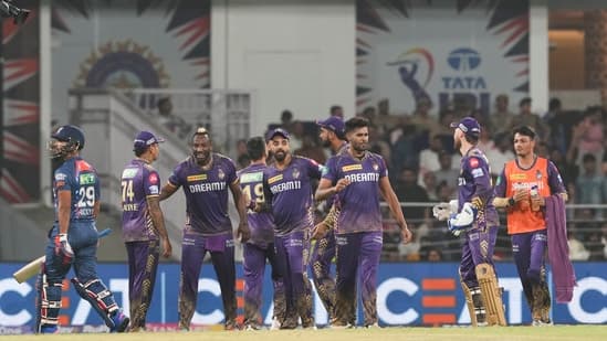 Kolkata Knight Riders bowlers attacked in a pack to defend the mammoth 236-run target and won the match by 98 runs.