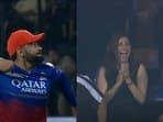 Virat Kohli was charged up on the field while Anushka Sharma cheered loudly for RCB from the stands.