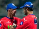 Delhi Capitals coach Ricky Ponting and mentor Sourav Ganguly