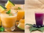 Check recipes of Melon Slush and Jamun Syrup here.