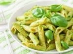 Here's a super easy and fun way of preparing cashew pesto pasta at home and relishing it with loved ones. 