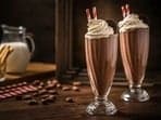 Here is a super easy and fun recipe of making a creamy chocolate milkshake at home.