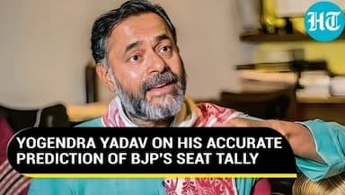 YOGENDRA YADAV ON HIS ACCURATE PREDICTION OF BJP'S SEAT TALLY