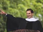Roger Federer received an Honorary Doctorate at Dartmouth College. 