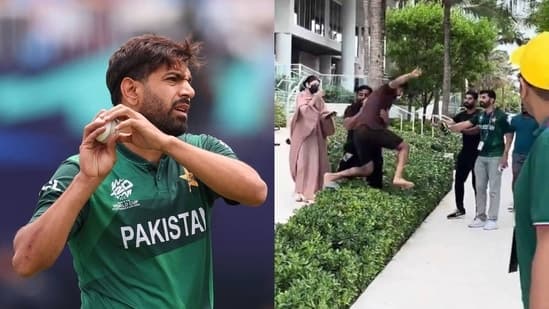 Haris Rauf almost got into a fight with fans in the USA on Tuesday