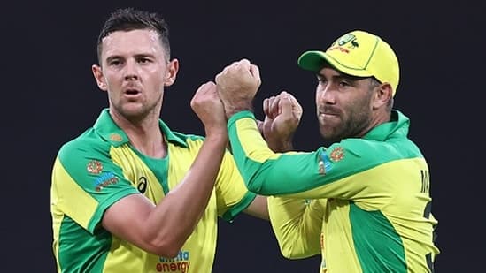 Glenn Maxwell (R) shared some insights on what happened after Josh Hazlewood's comments.