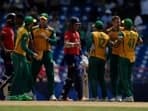South Africa beat England by 7 runs.
