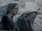 Olivia Cooke and Phia Saban in a still from episode 2 of House of the Dragon season 2.