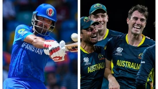 Najibullah Zadran took a dig at Pat Cummins after Afghanistan knocked Australia out of T20 World Cup