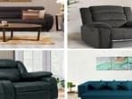  Check out Amazon's offers up to 64% off on bestselling sofas and recliners.
