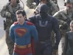 David Corenswet's Superman gets arrested in leaked photos from sets