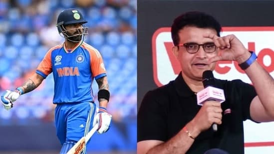 Sourav Ganguly gives his verdict on Virat Kohli's form in the 2024 T20 World Cup 