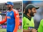 Shahid Afridi and Shoaib Akhtar saluted Rohit Sharma after India were crowned champions 