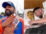 Latest news on June 30, 2024: Rohit Sharma posted a morning selfie with the T20 World Cup beside his bed.