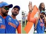 The viral post shared by Rohit Sharma's mother had the caption 'goat duo in T20 cricket' at the top