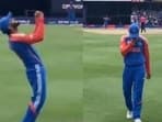 Virat Kohli's reaction to Suryakumar Yadav's catch in T20 World Cup final