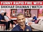 Shikhar Dhawan Reveals Funniest Sledge, Favourite Opening Partner, Bizarre Rumour In HT Rapid Fire