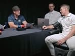 Marnus Labuschagne taking the lie-detector test.