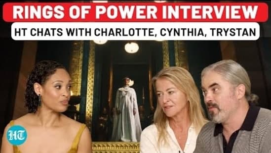 RINGS OF POWER INTERVIEW HT CHATS WITH CHARLOTTE, CYNTHIA, TRYSTAN