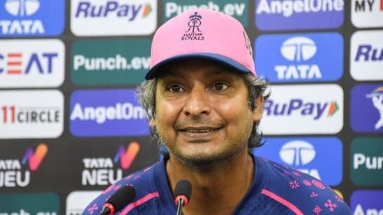 Rajasthan Royals director of cricket operations and head coach Kumar Sangakkara