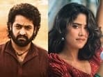 Jr NTR, Janhvi Kapoor and Saif Ali Khan in Devara