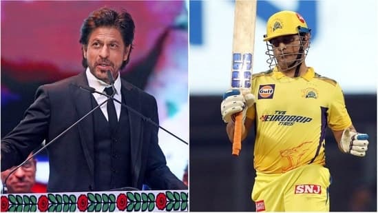 Shah Rukh Khan's remark on MS Dhoni went viral.