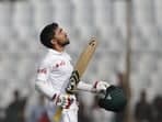 Mominul Haque scored a strong century against India in the Kanpur Test.