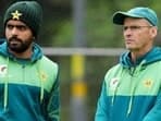 Babar Azam and head coach Gary Kirsten