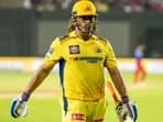 MS Dhoni was dismissed for 25 against RCB in IPL 2024