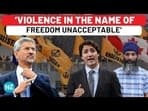 When EAM S Jaishankar Ripped Canada For Harbouring Khalistanis | Justin Trudeau | HTLS Throwback