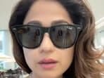 Shamita Shetty posted a video from the Chandigarh airport.